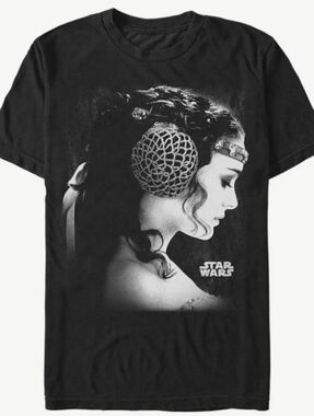 Star Wars Civil Regime Padame Profile Black Graphic Tee